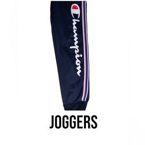 Champion Silk Pants Cuff Bottoms Size M Fit Like a Small. Never Worn. No Flaws.